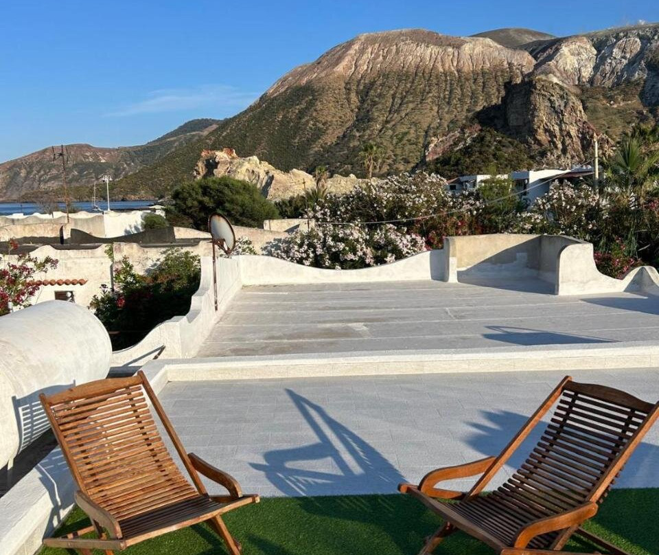 Vulcano Island Houses