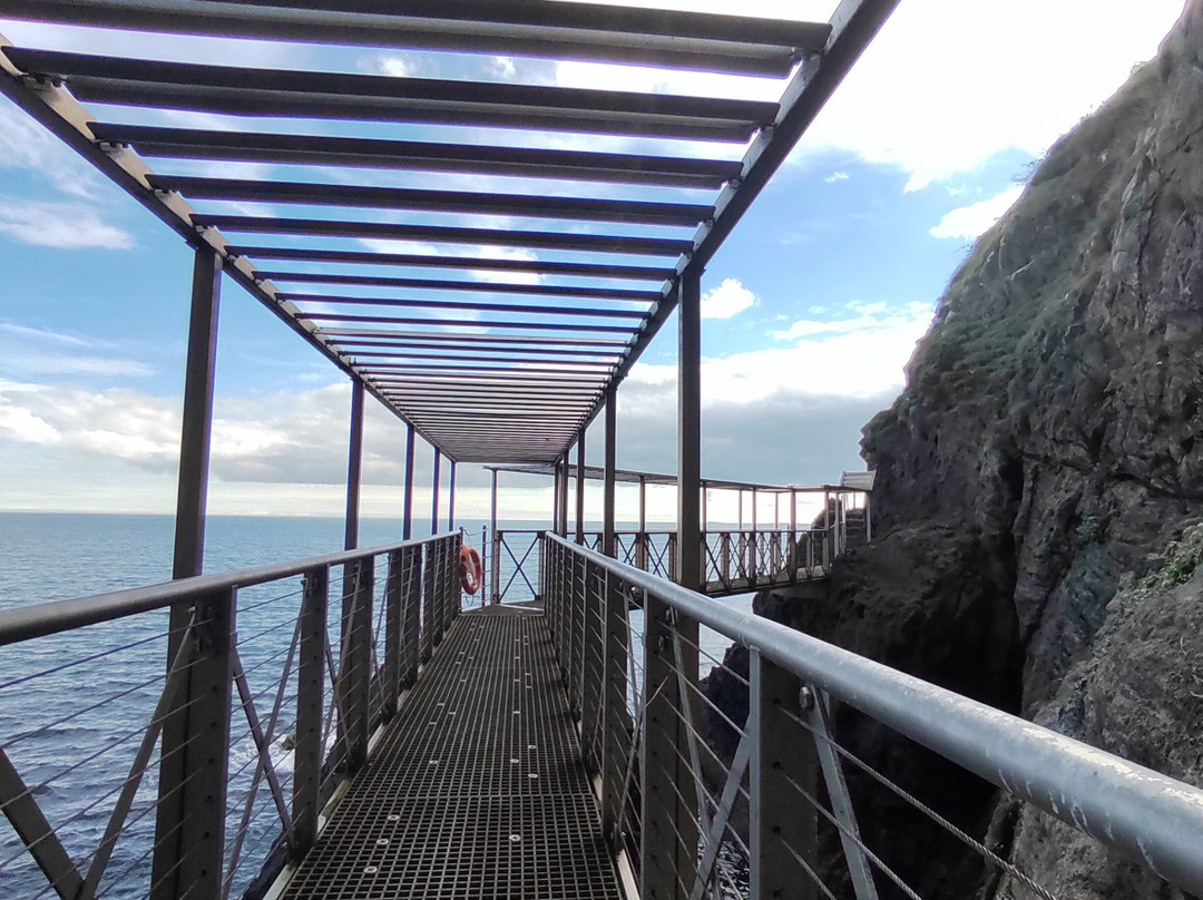 The Gobbins Cliff Path-Larne必去景点
