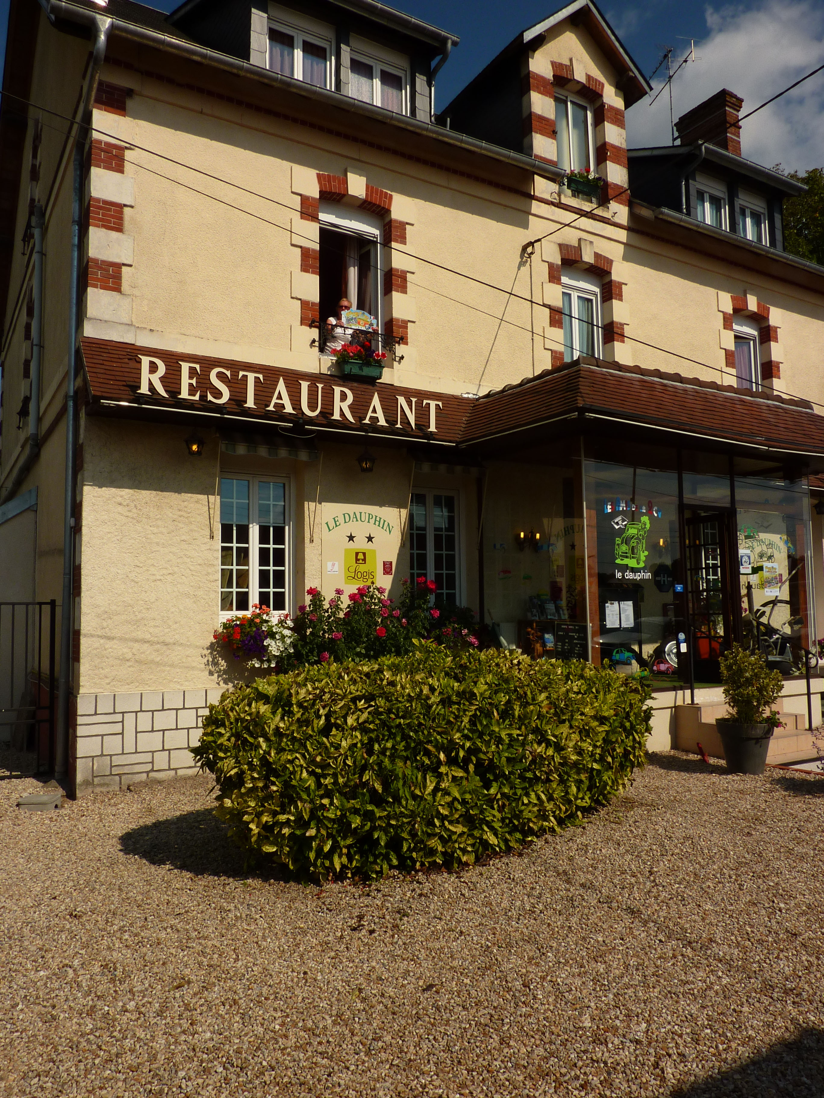 Logis Hôtel du Dauphin-浴室
