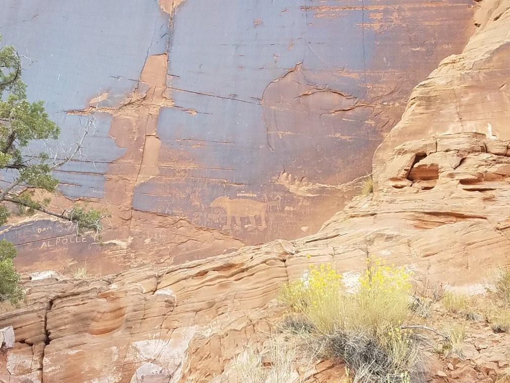Utah Scenic Byway 279 Rock Art Sites-莫阿布必去景点