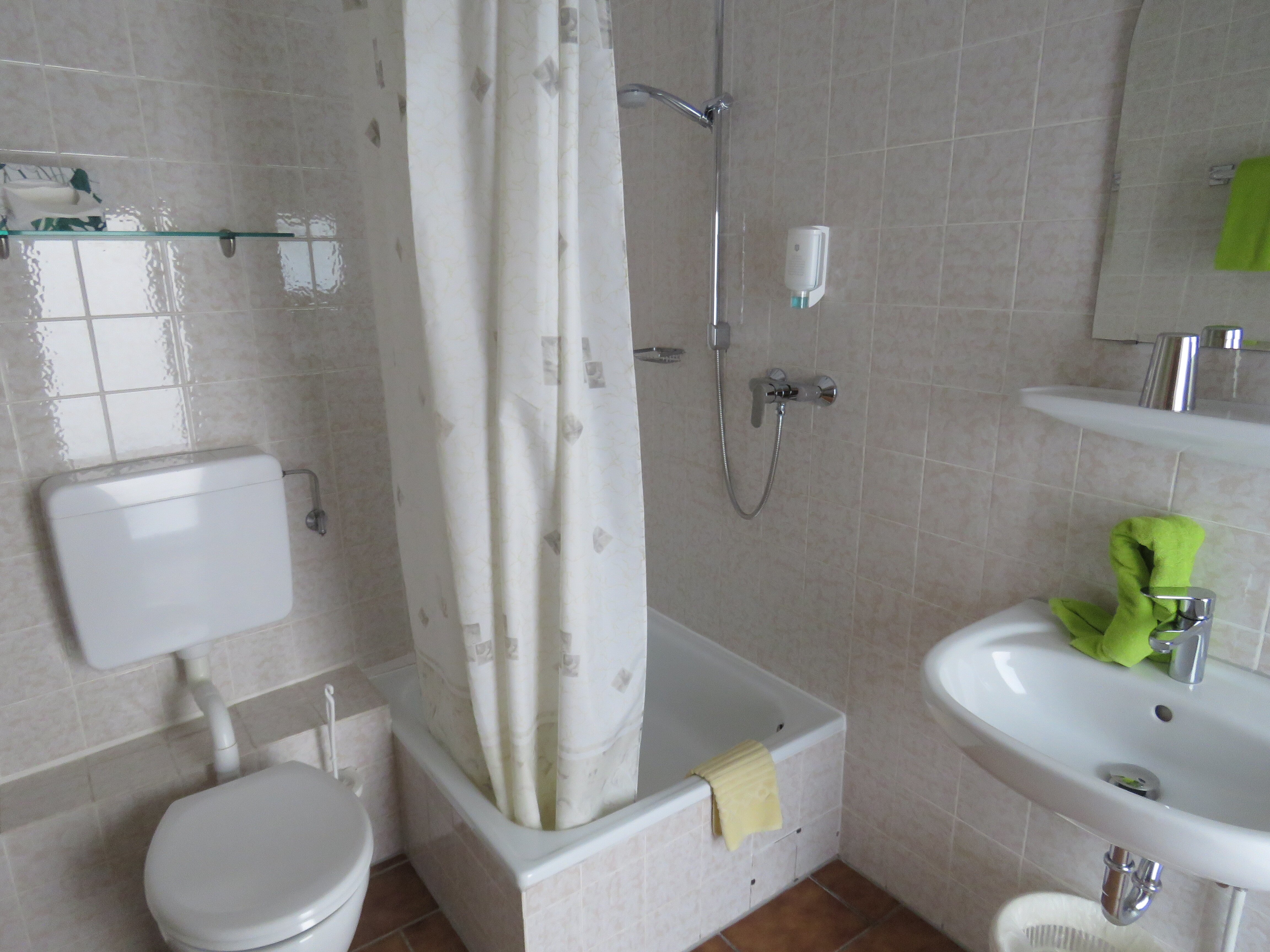 Hotel & Restaurant Singender Wirt-浴室