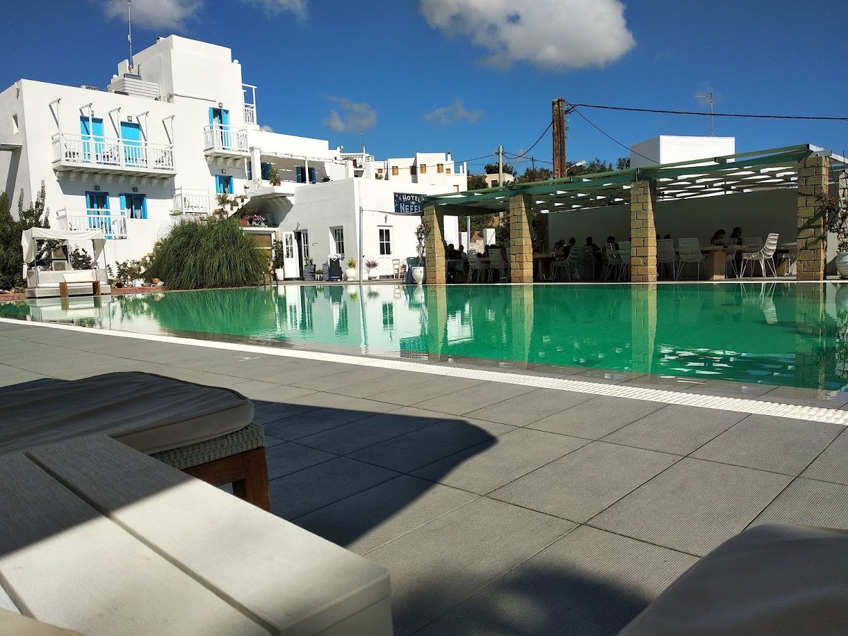 Nefeli Hotel Skyros-泳池