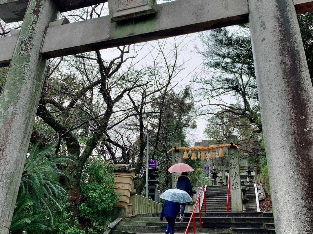 Atago Jinja Shrine-福冈市必去景点