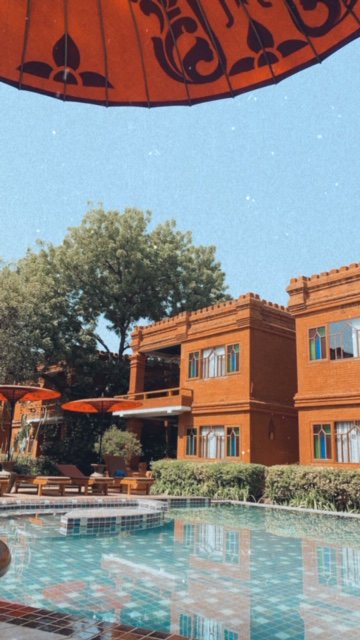 Ananta Bagan Hotel-泳池