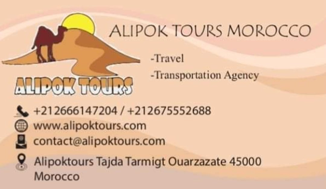 Alipok Tours-瓦尔扎扎特必去景点