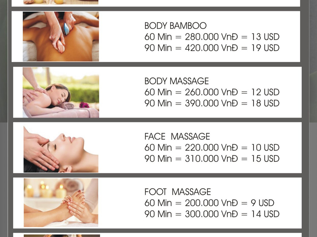 Nga Bale Spa & Massage Foot & Body-岘港必去景点