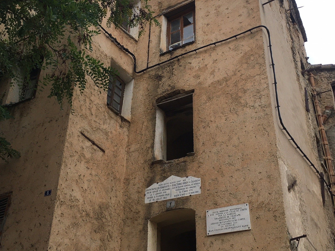 Maison Natale de Joseph Bonaparte-Corte必去景点