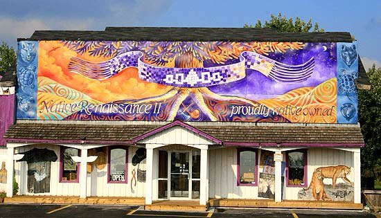 North Port旅游景点-Native Renaissance II