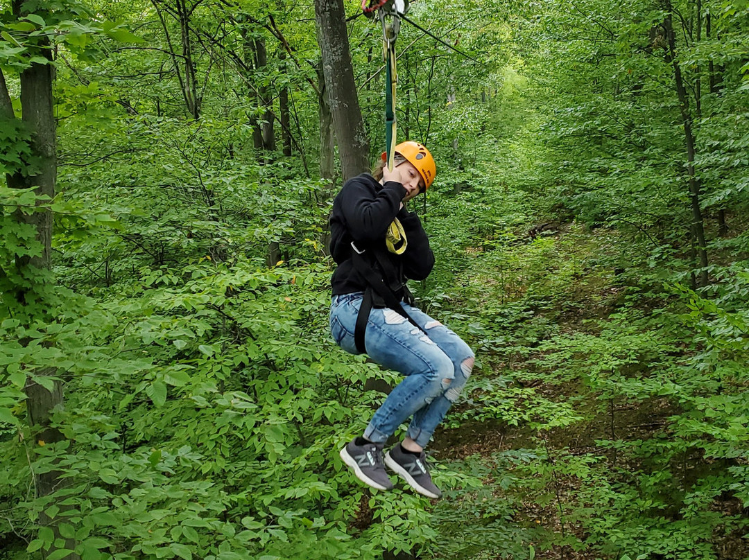 Wildwood Rush Zip Line Canopy Tour-Boyne City必去景点