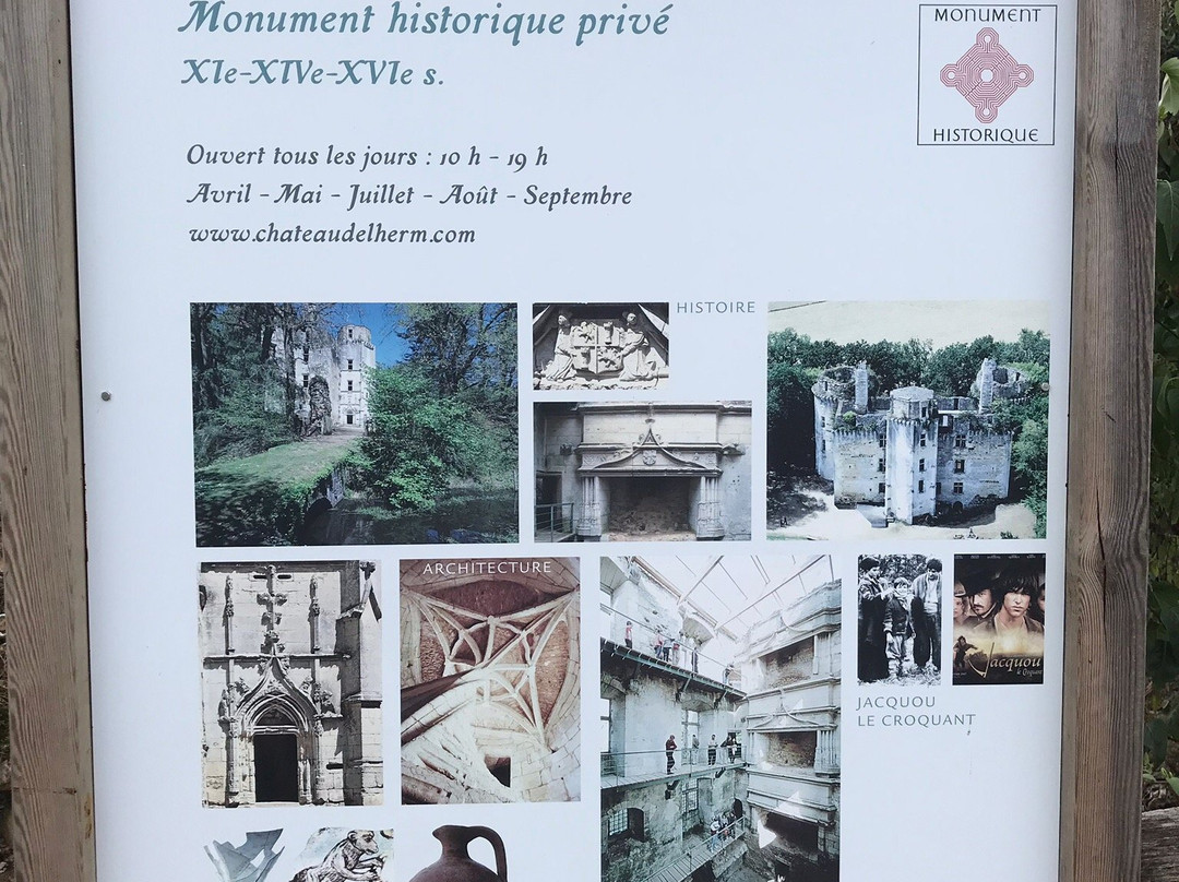 Château de l'Herm景点图片