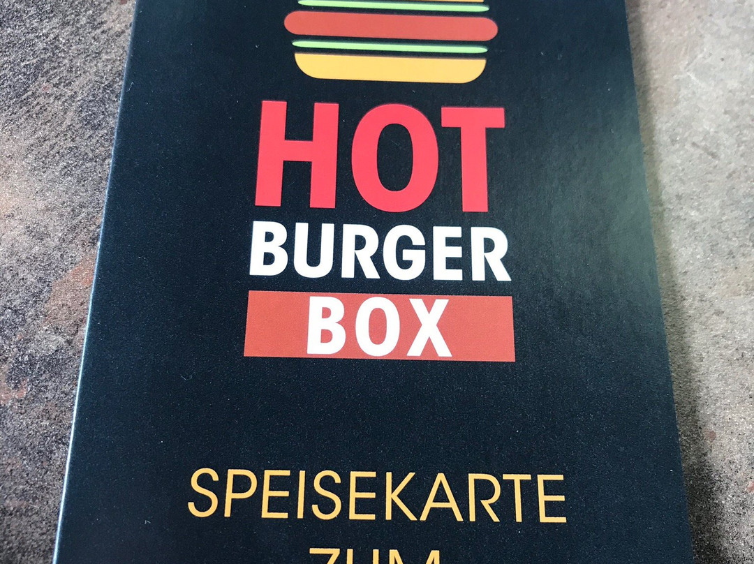 Hot Burger Box
