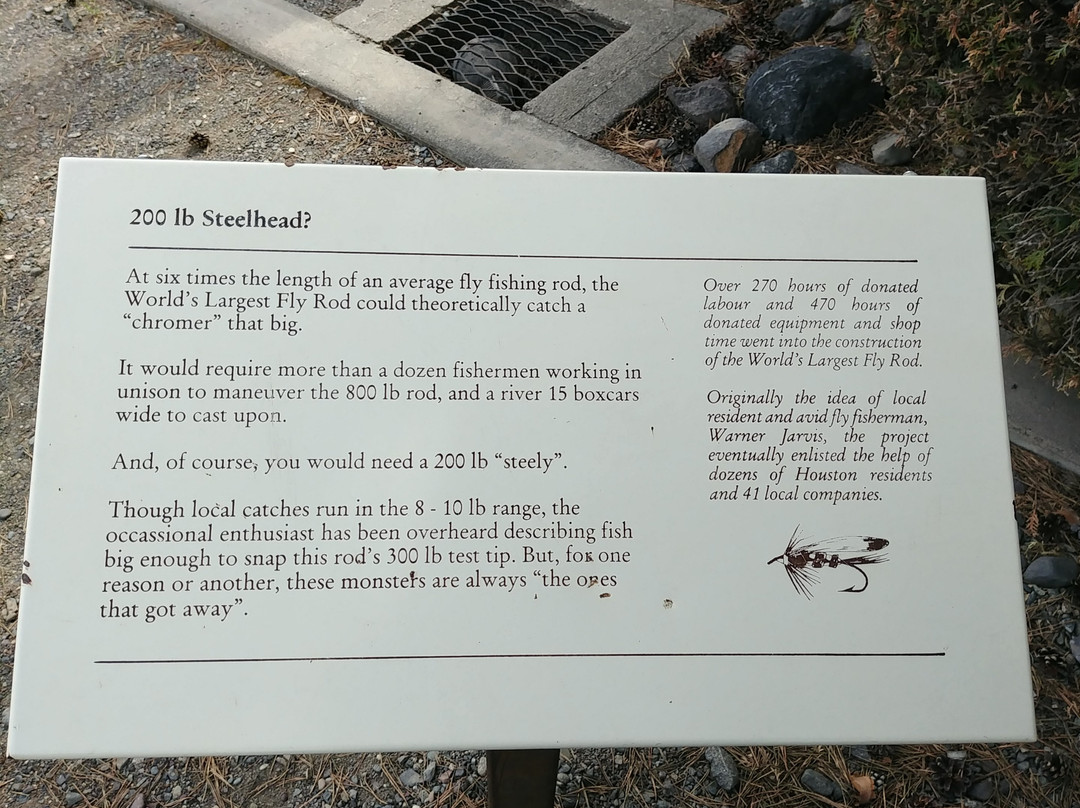 World's Largest Fly Rod-Houston必去景点