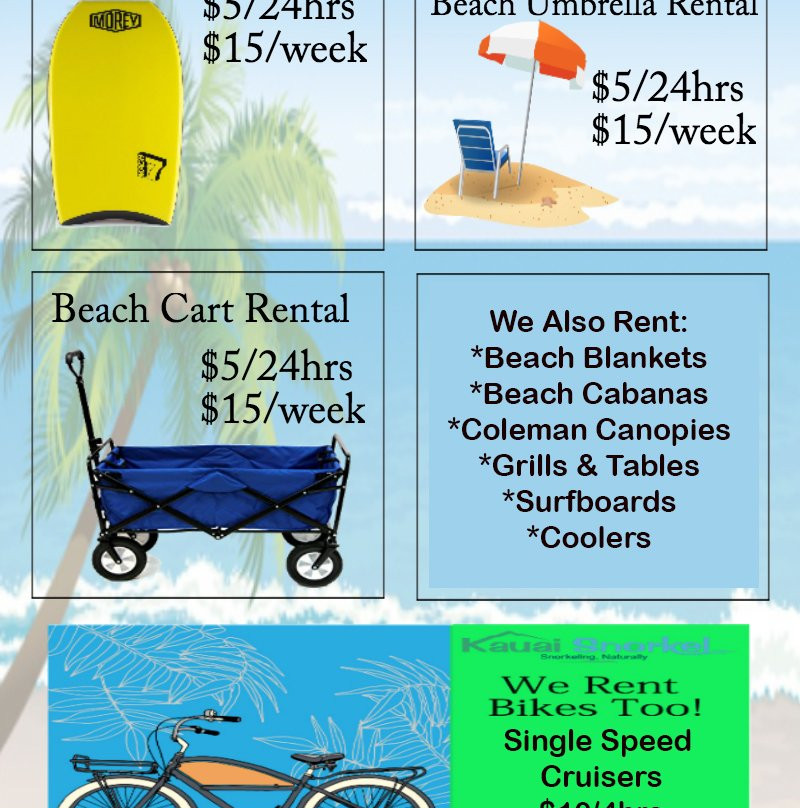 Kauai Snorkel Rentals-卡帕阿必去景点