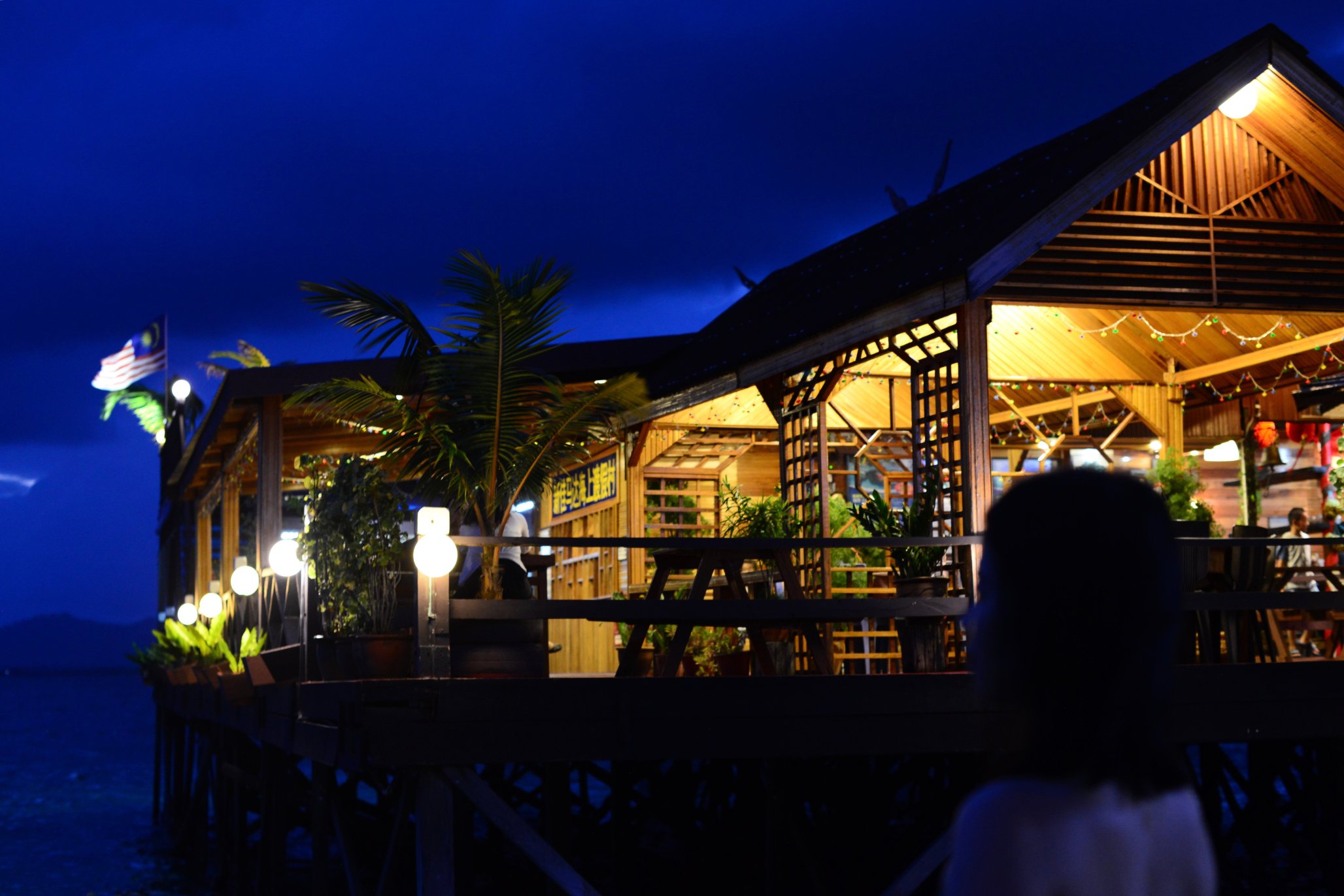 仙本那新佳马达潜水度假村-餐饮