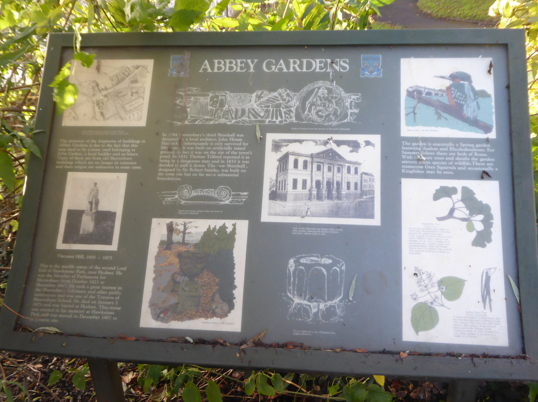Abbey Gardens-什鲁斯伯里必去景点