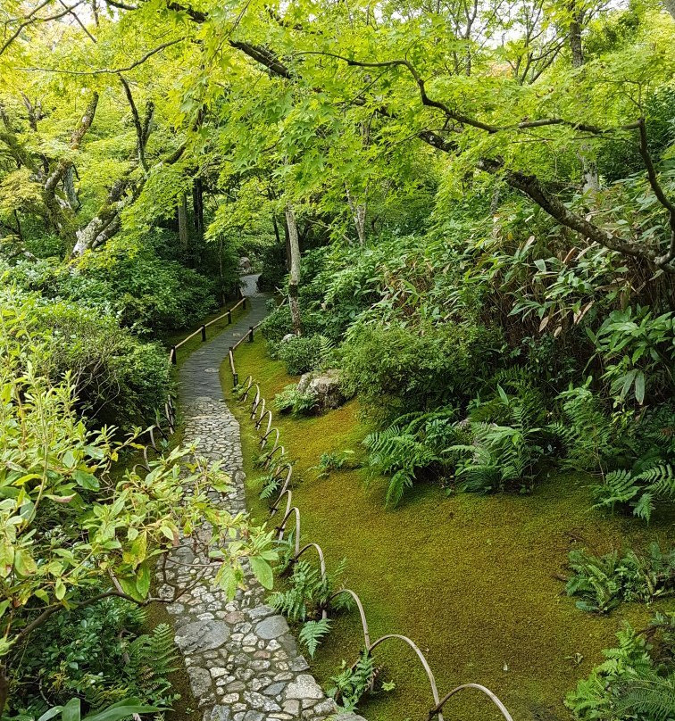 大河内山庄庭园景点图片