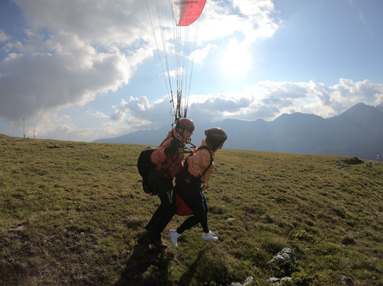 Air-Davos Paragliding-达沃斯必去景点