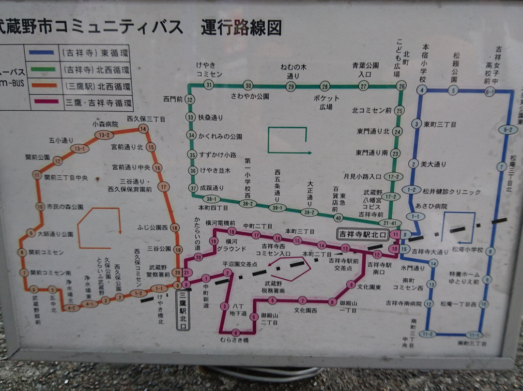 Mu Bus-武藏野市必去景点