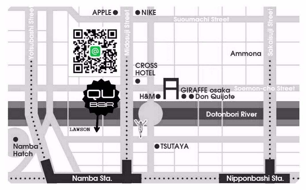 Qu Bar-Dotombori必去景点