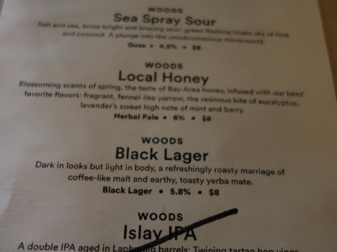 Woods Bar & Brewery-奥克兰必去景点