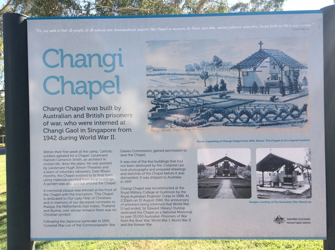 Changi Chapel-堪培拉必去景点