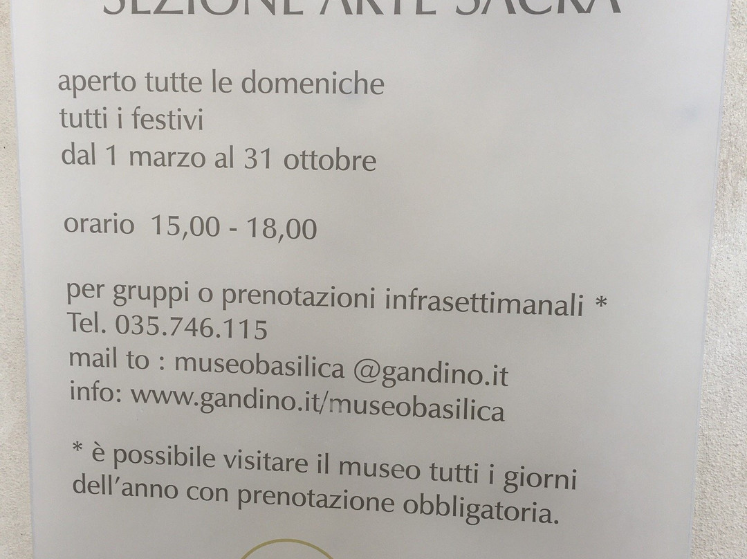 Museo della Basilica di Gandino景点图片