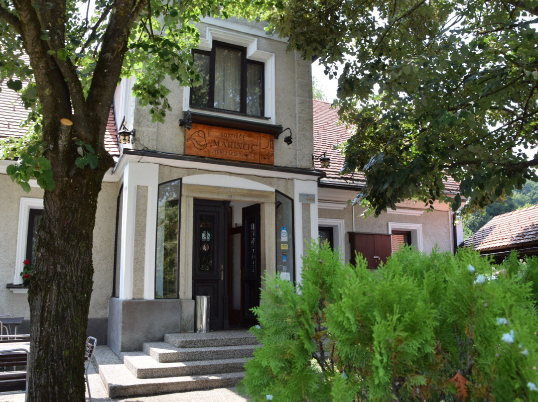 Skocjan酒店住宿-Gostišče Marinčič