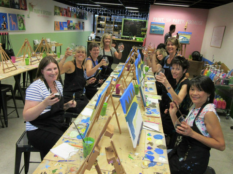 Paint & Sip Studio-基督城必去景点