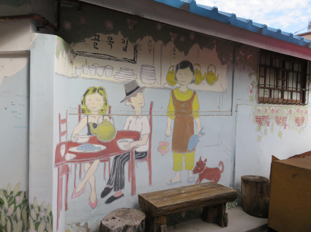 Haenggungdong Mural Painting Village-水原市必去景点