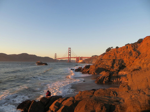 贝克海滩-旧金山必去景点