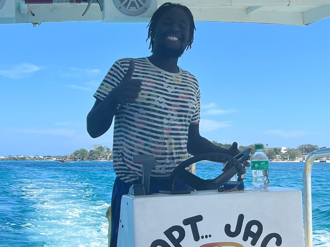 Captain Jace Allen Glass Bottom Boat Tours Negril-内格里尔必去景点