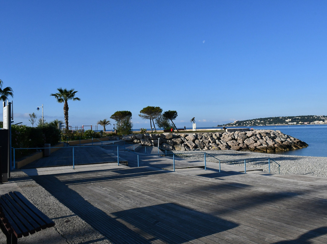 Plage du Fossan-芒通必去景点