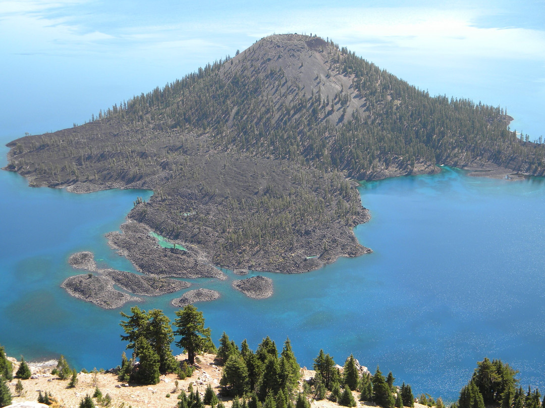 Crater Lake - Volcano Boat Tours-火山湖国家公园必去景点