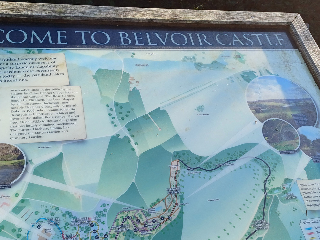 Belvoir Castle Gardens-格兰瑟姆必去景点