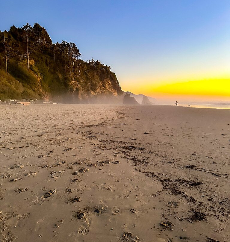 Hug Point State Park-坎农比奇必去景点