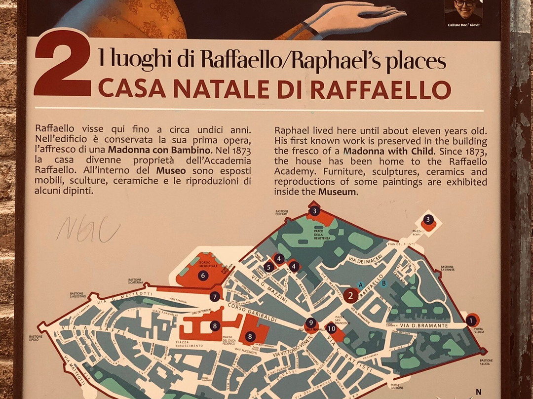 Casa Natale di Raffaello-乌尔比诺必去景点