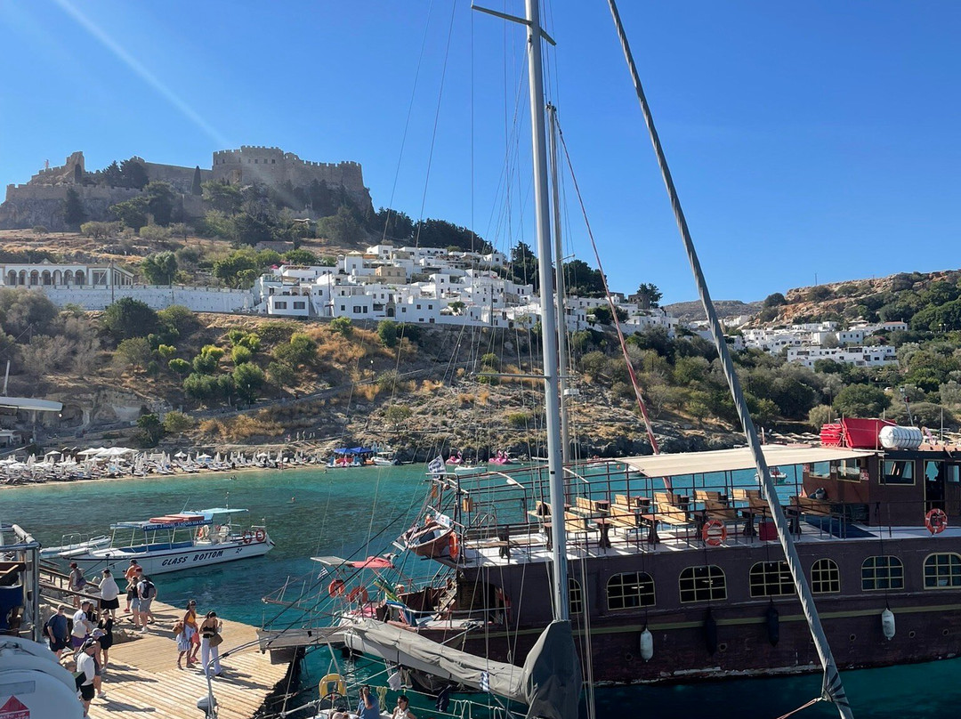 Lindos Beach景点图片