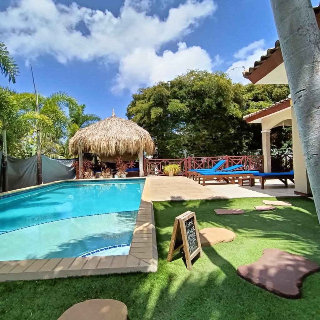 Hibiscus Beach House bed & breakfast-浴室