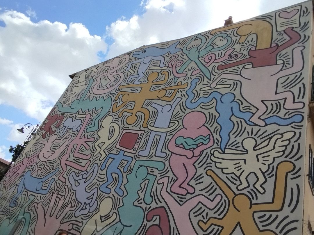 Murale Tuttomondo di Keith Haring-比萨必去景点
