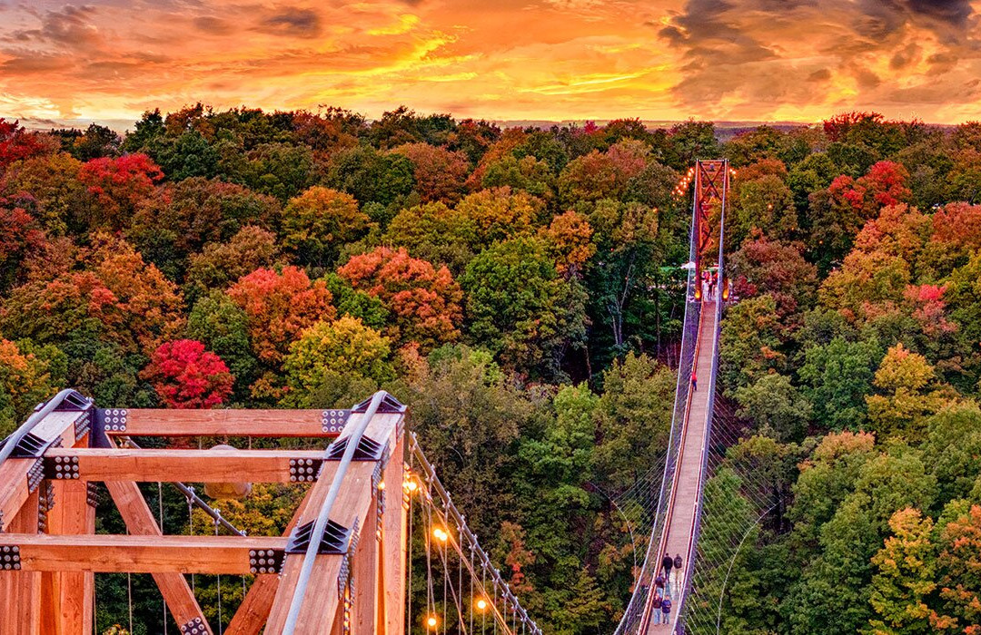 SkyBridge Michigan-Boyne Falls必去景点