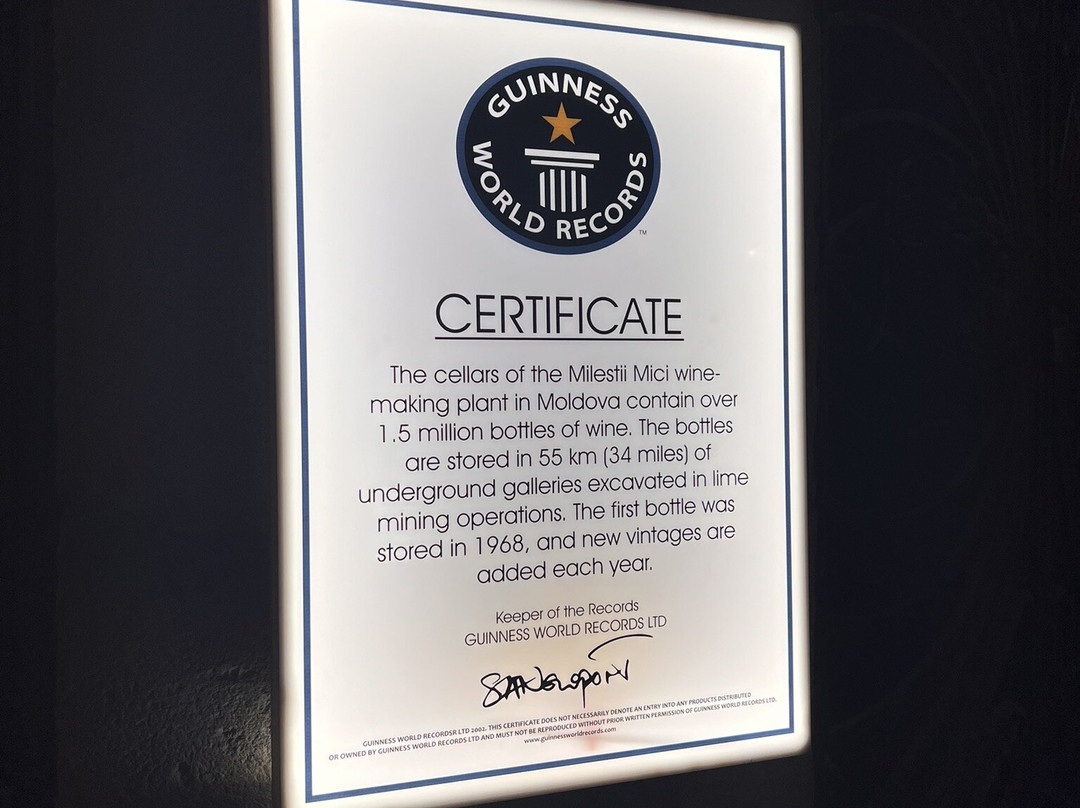 Mileștii Mici Winery-Milestii Mici必去景点