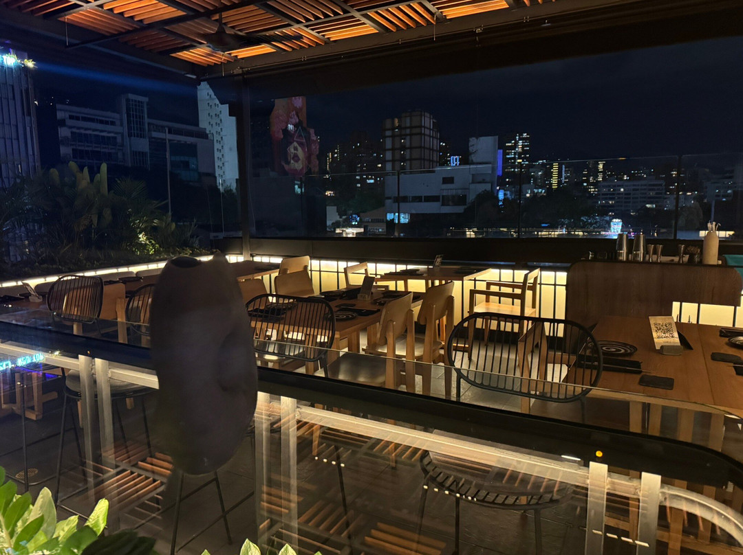 Kuro sake and sushi rooftop