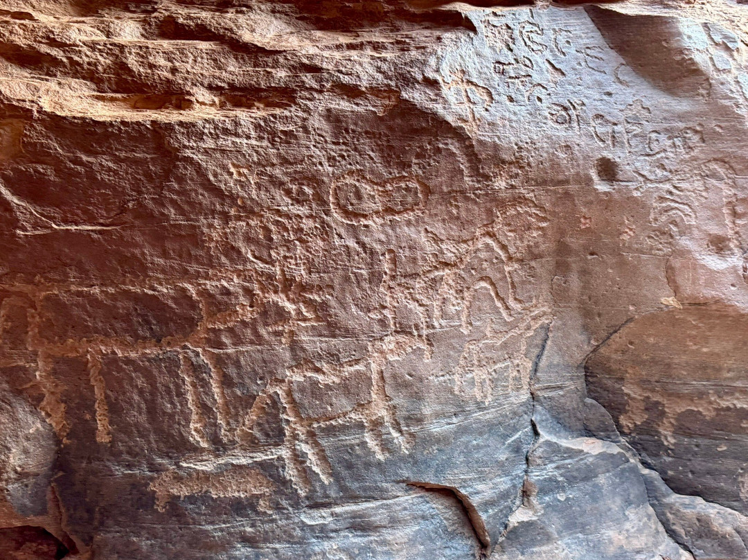 The Nabatean temple - Wadi Rum