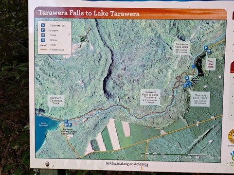 Tarawera Falls-普伦蒂湾大区必去景点