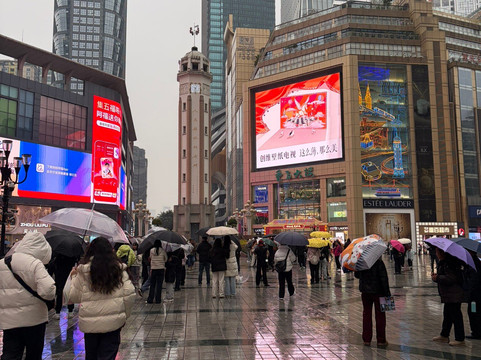 解放碑广场-重庆市必去景点