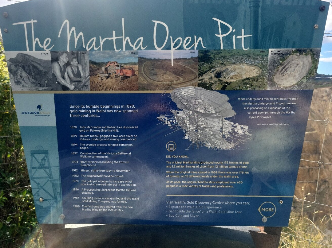Waihi Gold Mine Tours-Waihi必去景点