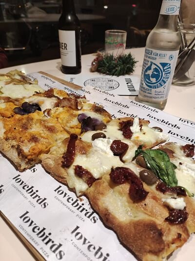 Lovebirds - Contemporary Pizza