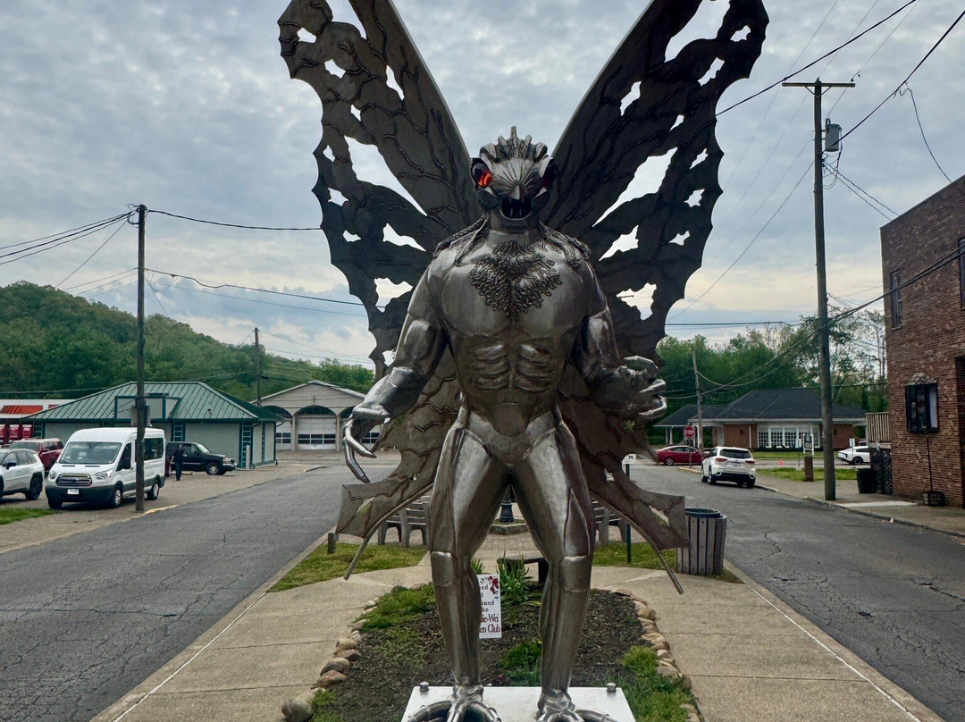 Mothman Statue-Point Pleasant必去景点