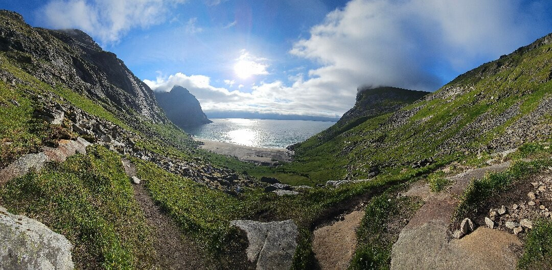 Kvalvika Beach-Moskenesoy必去景点