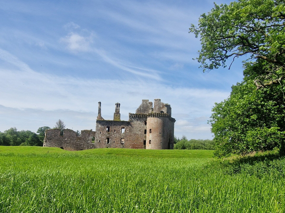 Caerlaverock Castle-邓弗里斯必去景点
